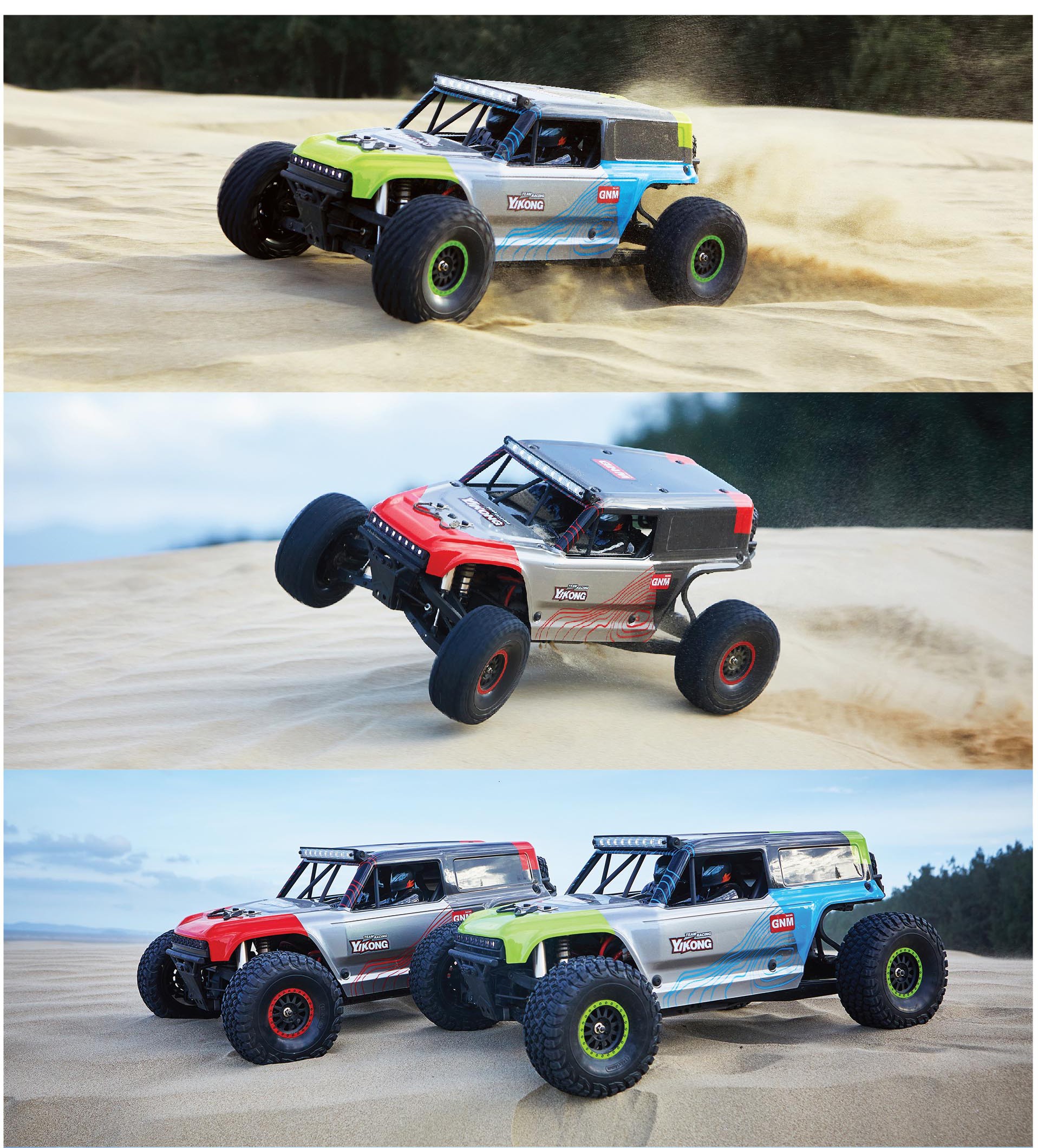YIKONG YK4073 TB7 1/7 Desert RC Truck